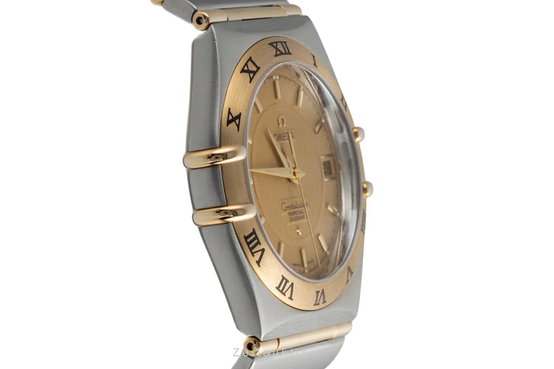 Omega Constellation steel / gold quartz men's watch 1252.10.00 396.1202 [2505845]