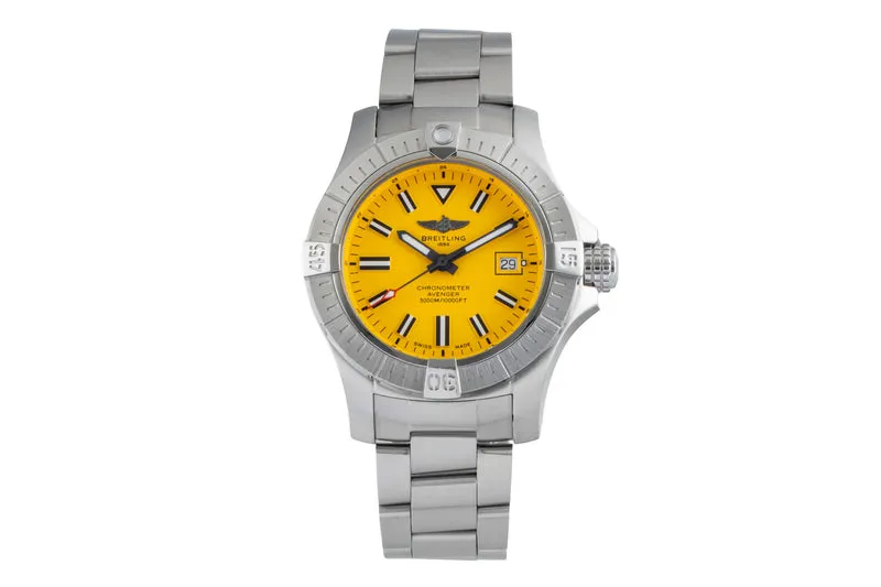 Breitling Avenger Seawolf steel automatic men's watch A17319101I1A1 [2506229]
