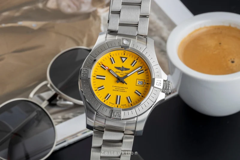 Breitling Avenger Seawolf steel automatic men's watch A17319101I1A1 [2506229]