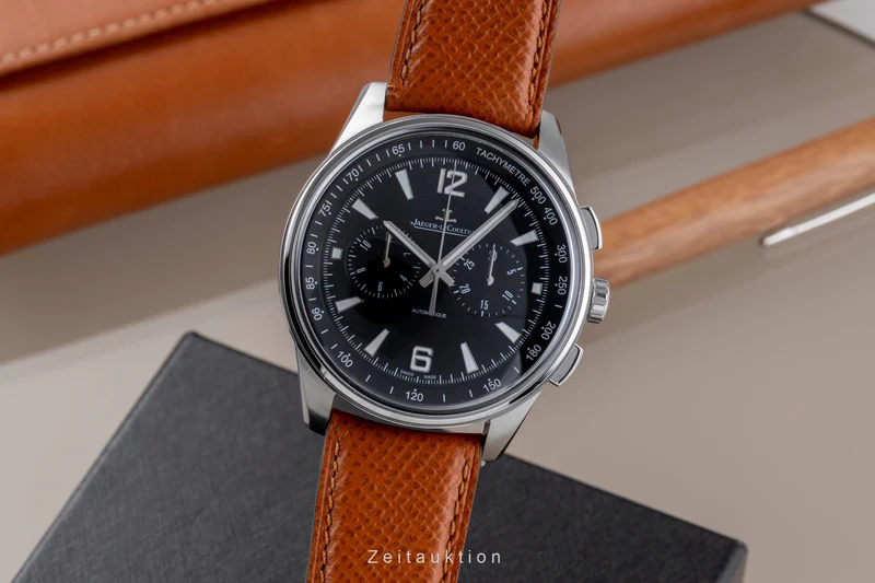 Jaeger LeCoultre Polaris chronograph steel automatic men's watch Q9028471, 842.8.C1.S LP: 16000EUR [2505817]
