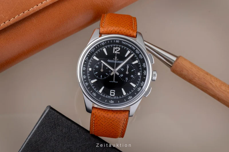 Jaeger LeCoultre Polaris chronograph steel automatic men's watch Q9028471, 842.8.C1.S LP: 16000EUR [2505817]