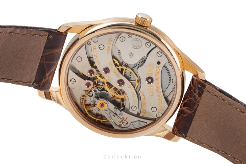IWC Portugieser 18 ct gold manual winding men's watch IW544103 Limited [2505610]