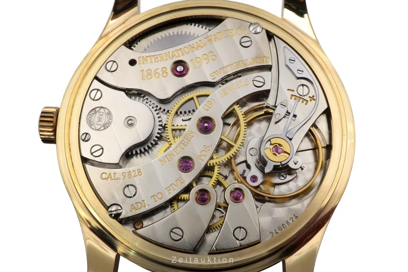 IWC Portugieser 18 ct gold manual winding men's watch IW544103 Limited [2505610]