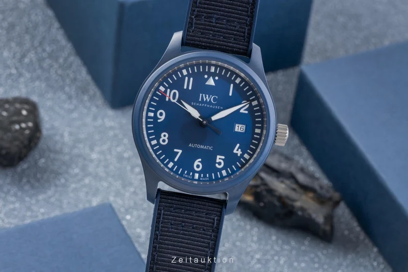 IWC Pilot ceramic / titanium automatic men's watch IW328101 LP: 7000EUR Limited [2506355]