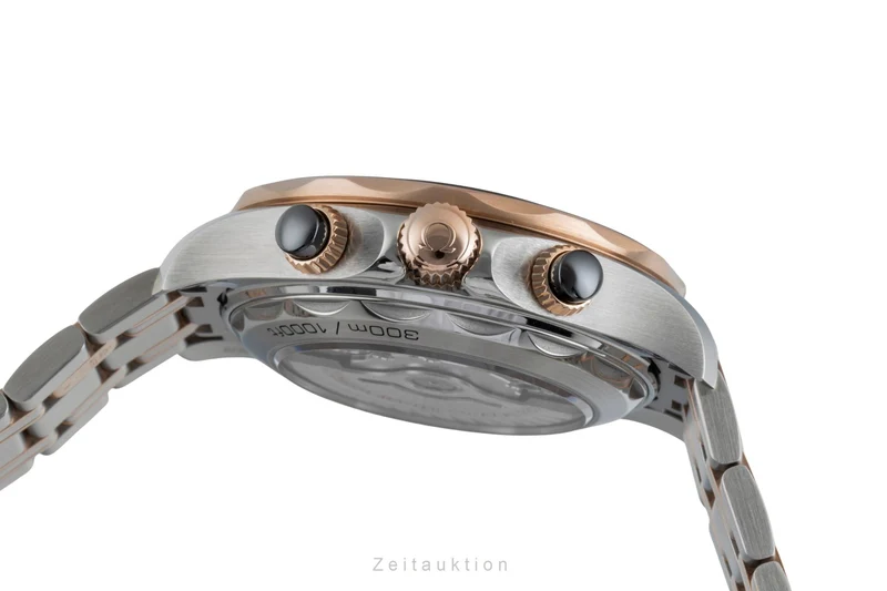 Omega Seamaster chronograph steel / gold automatic men's watch 210.20.44.51.01.001 LP: 17500EUR [2506393]