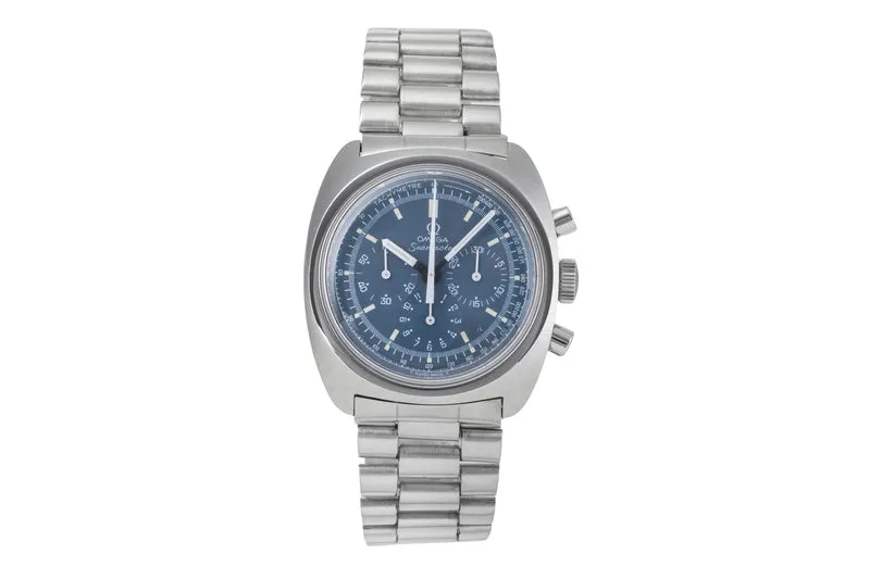 Omega Seamaster chronograph steel manual winding men's watch 145.029 Vintage [2505077]