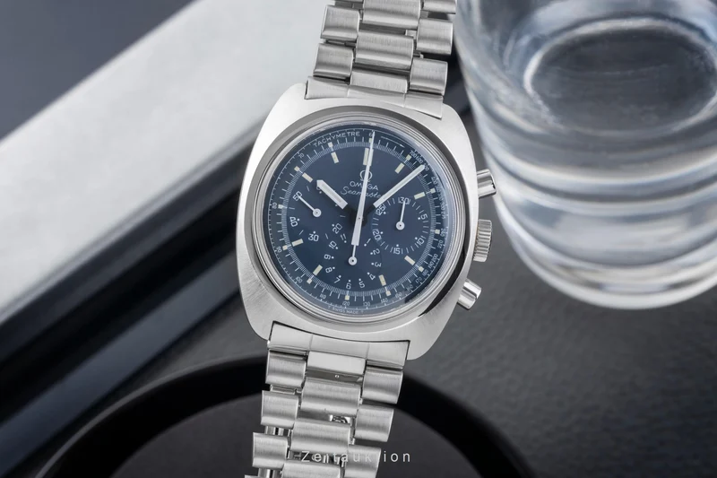 Omega Seamaster chronograph steel manual winding men's watch 145.029 Vintage [2505077]
