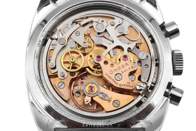 Omega Seamaster chronograph steel manual winding men's watch 145.029 Vintage [2505077]