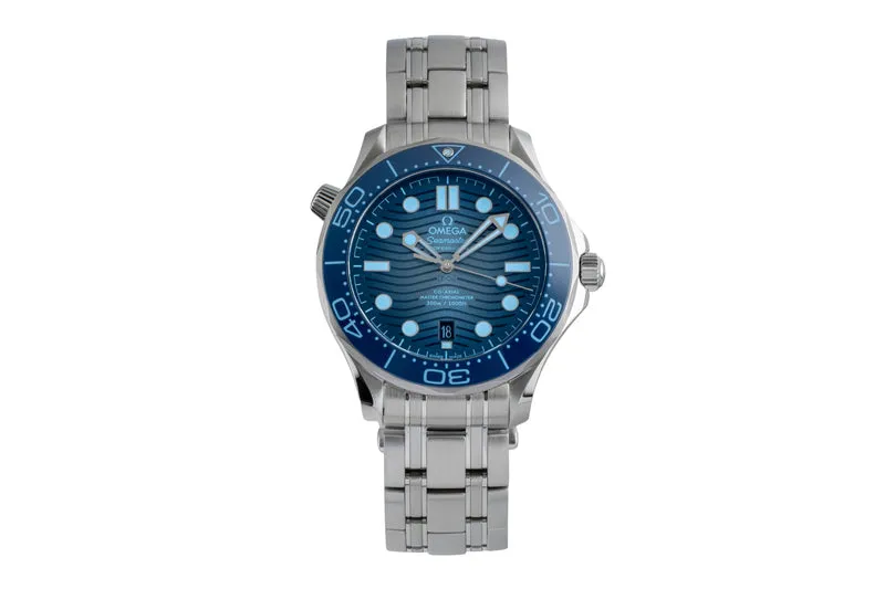 Omega Seamaster steel automatic men's watch 210.30.42.20.03.003 LP: 6800EUR [2506390]