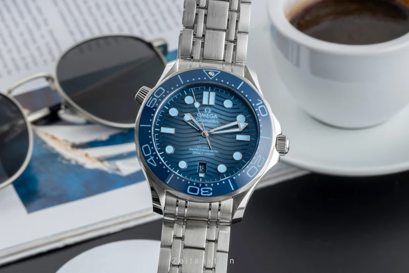 Omega Seamaster steel automatic men's watch 210.30.42.20.03.003 LP: 6800EUR [2506390]