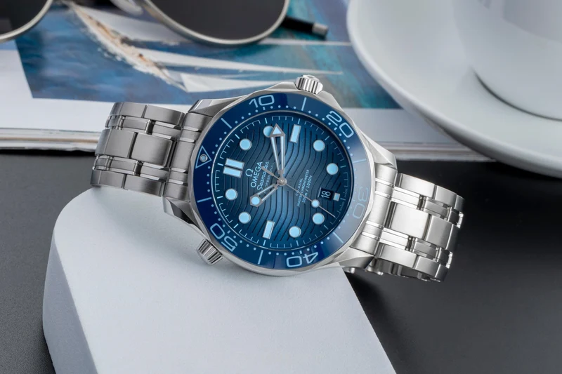 Omega Seamaster steel automatic men's watch 210.30.42.20.03.003 LP: 6800EUR [2506390]