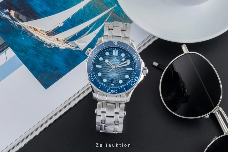 Omega Seamaster steel automatic men's watch 210.30.42.20.03.003 LP: 6800EUR [2506390]