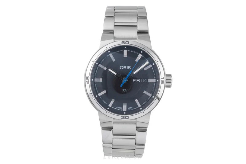 Oris TT1 steel automatic men's watch 01 735 7752 4154-07 8 24 08 [2505830]