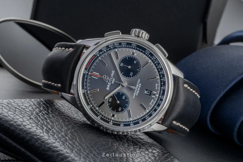 Breitling Premier chronograph steel automatic men's watch AB0118221B1P1 LP: 9050EUR [2505918]