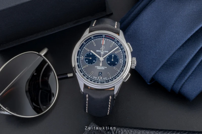 Breitling Premier chronograph steel automatic men's watch AB0118221B1P1 LP: 9050EUR [2505918]