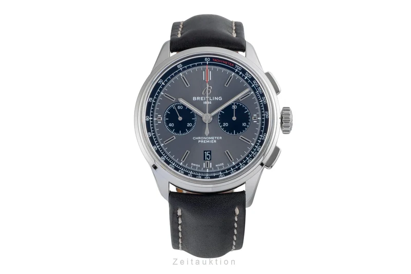 Breitling Premier chronograph steel automatic men's watch AB0118221B1P1 LP: 9050EUR [2505918]