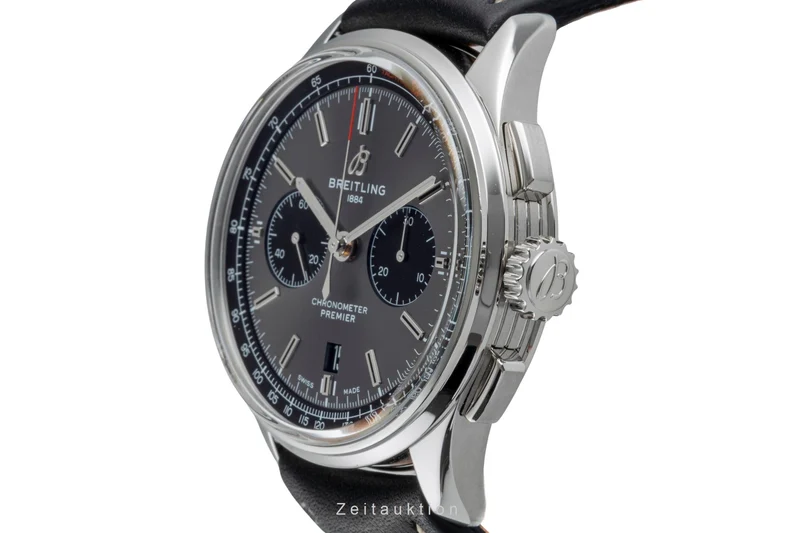 Breitling Premier chronograph steel automatic men's watch AB0118221B1P1 LP: 9050EUR [2505918]