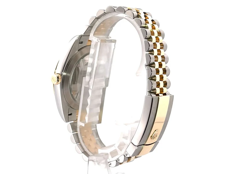 Rolex Datejust 41 Edelstahl Gelbgold 126333 Silber Jubile-Band
