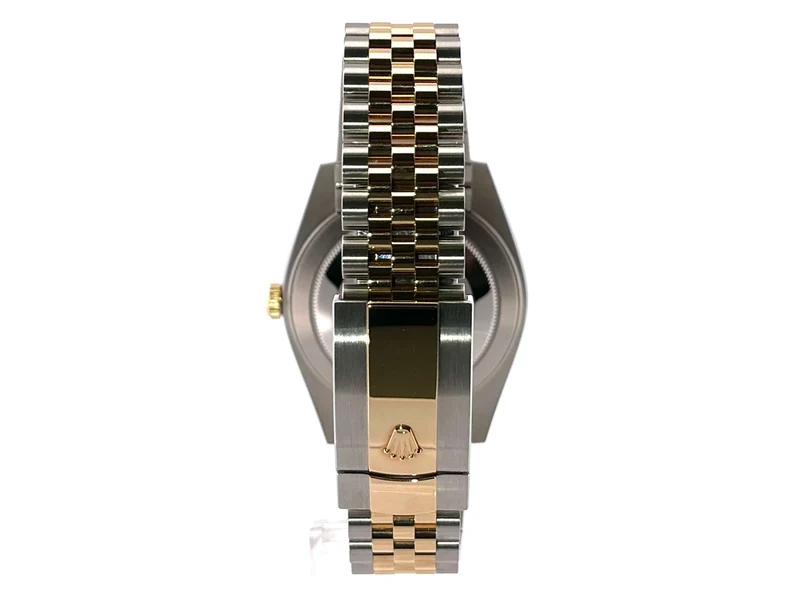 Rolex Datejust 41 Edelstahl Gelbgold 126333 Silber Jubile-Band