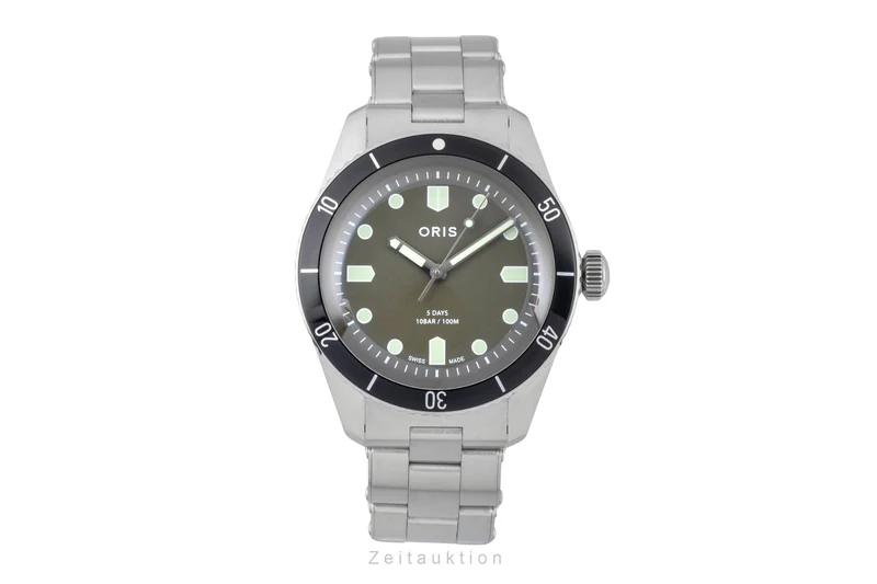 Oris Divers Sixty-Five steel automatic men's watch 01 400 7774 4087 LP: 3500EUR Limited [2505599]