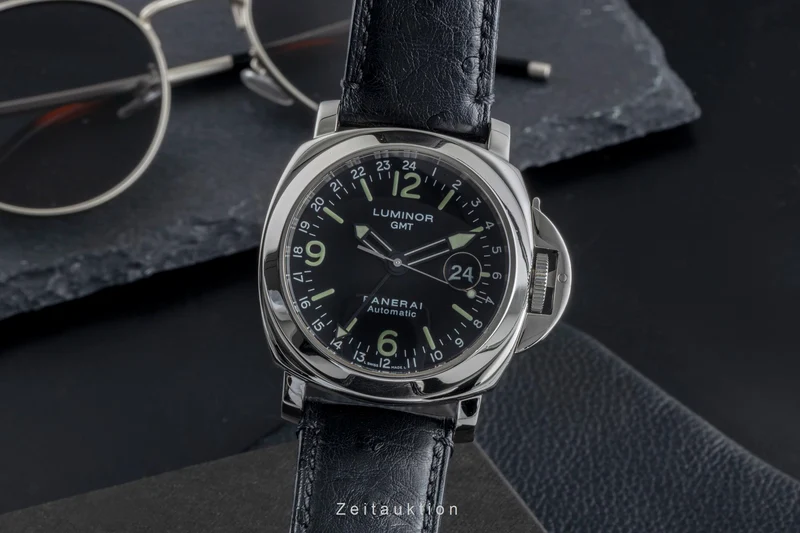 Panerai Luminor GMT steel automatic men's watch PAM00063 [2506177]