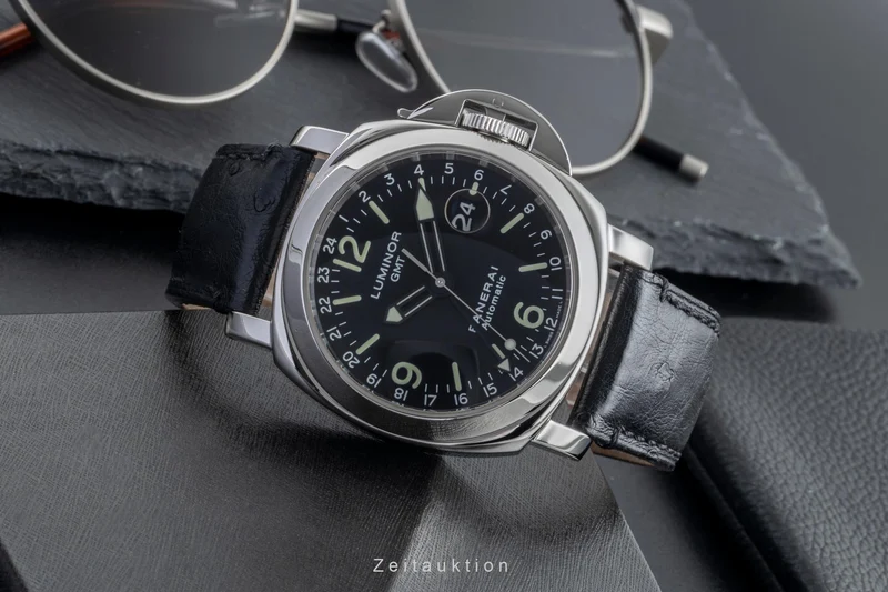 Panerai Luminor GMT steel automatic men's watch PAM00063 [2506177]