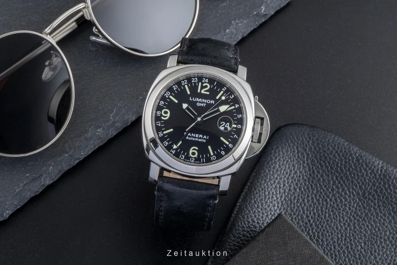 Panerai Luminor GMT steel automatic men's watch PAM00063 [2506177]