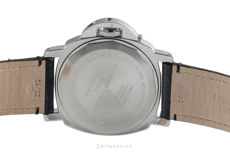 Panerai Luminor GMT steel automatic men's watch PAM00063 [2506177]