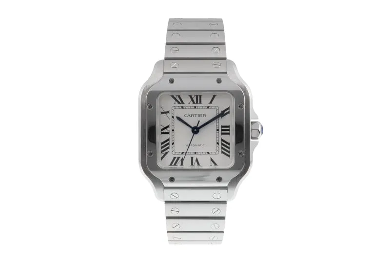 Cartier Santos steel automatic men's watch WSSA0029 [2506070]