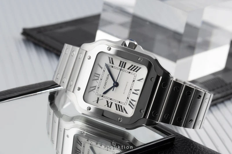 Cartier Santos steel automatic men's watch WSSA0029 [2506070]