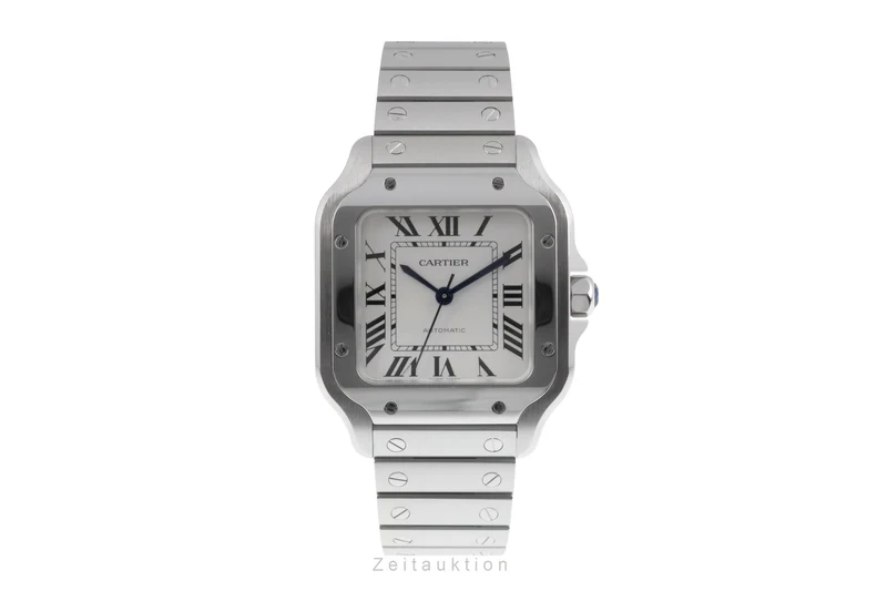 Cartier Santos steel automatic men's watch WSSA0029 [2506070]