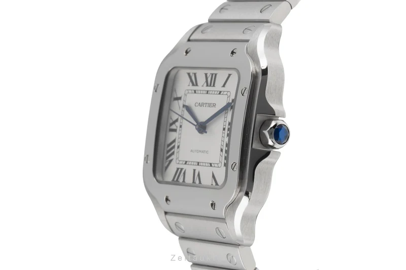 Cartier Santos steel automatic men's watch WSSA0029 [2506070]