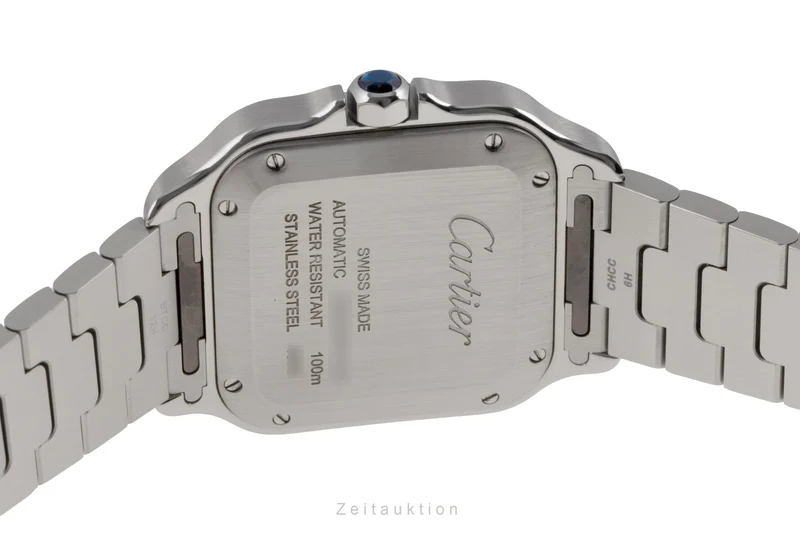 Cartier Santos steel automatic men's watch WSSA0029 [2506070]