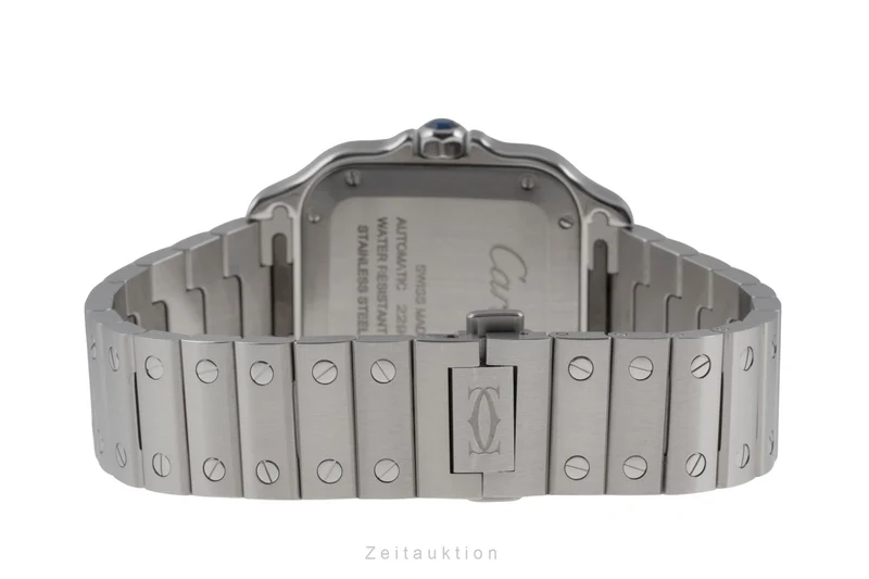 Cartier Santos steel automatic men's watch WSSA0029 [2506070]