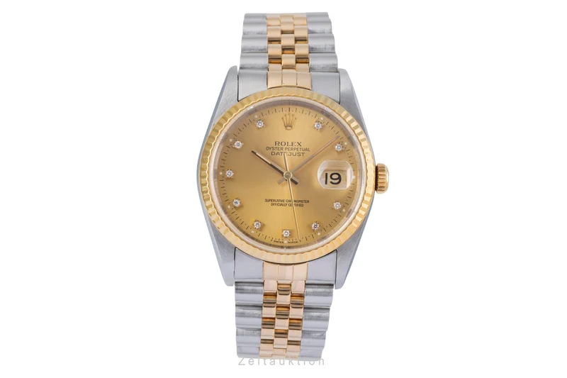 Rolex Datejust steel / gold automatic men's watch 16233 LP: 16300EUR [2506585]