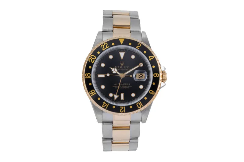 Rolex GMT-Master II steel / gold automatic men's watch 16713 [2505688]