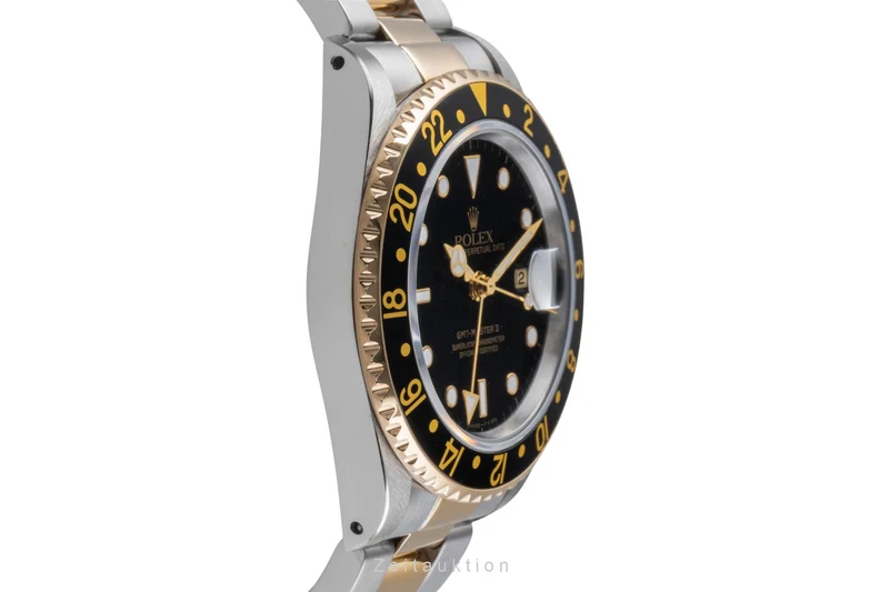 Rolex GMT-Master II steel / gold automatic men's watch 16713 [2505688]
