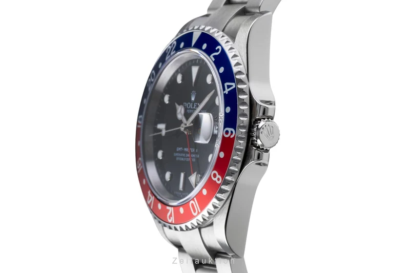 Rolex GMT-Master II steel automatic men's watch 16710 T [2506658]