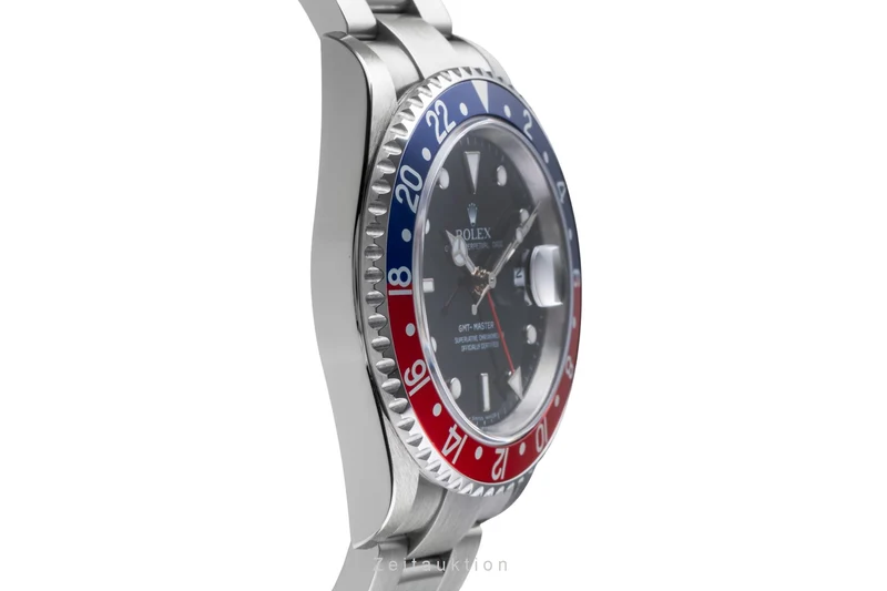 Rolex GMT-Master II steel automatic men's watch 16710 T [2506658]