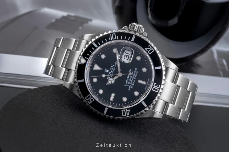Rolex Submariner steel automatic men's watch 16610 T [2506241]