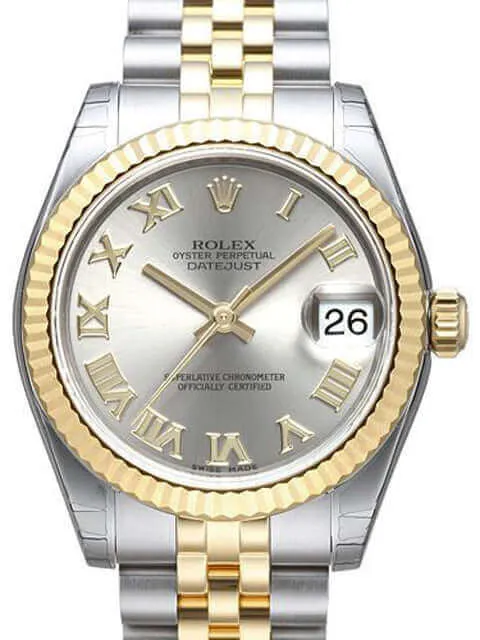 Rolex Datejust 31 Edelstahl Gelbgold 178273 Stahl R Jubile