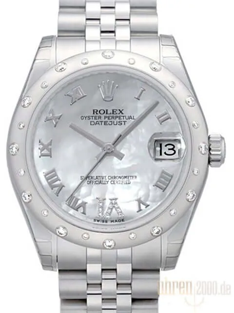 Rolex Datejust 31 178344 Perlmutt R DIA Jubile-Band