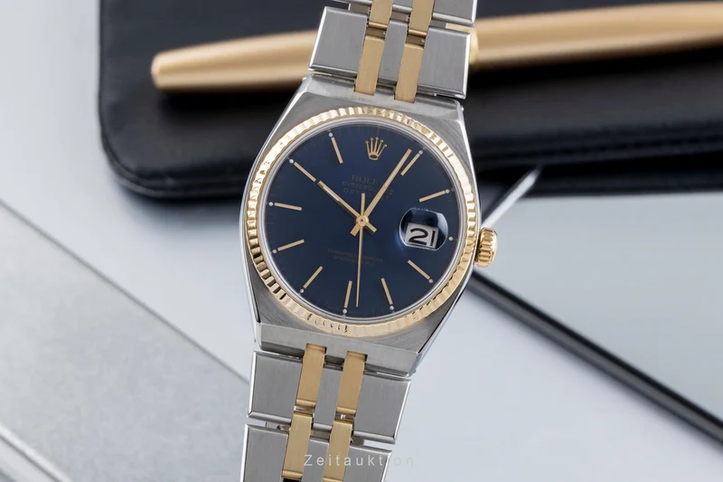 Rolex Datejust steel / gold quartz men's watch 17013 Vintage [2506373]