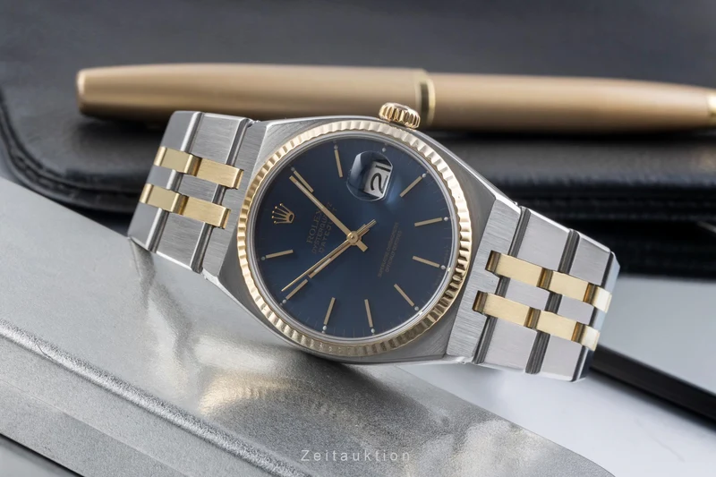 Rolex Datejust steel / gold quartz men's watch 17013 Vintage [2506373]