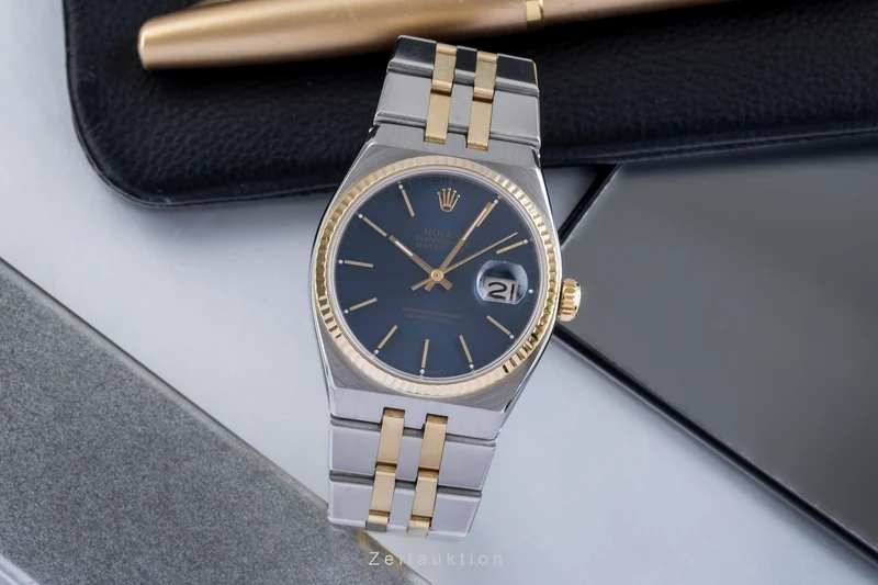 Rolex Datejust steel / gold quartz men's watch 17013 Vintage [2506373]