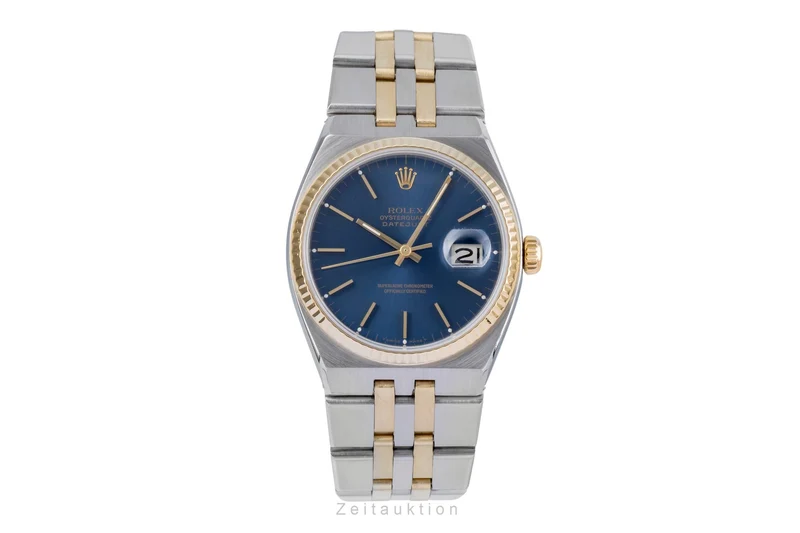 Rolex Datejust steel / gold quartz men's watch 17013 Vintage [2506373]