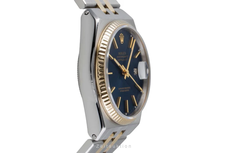 Rolex Datejust steel / gold quartz men's watch 17013 Vintage [2506373]