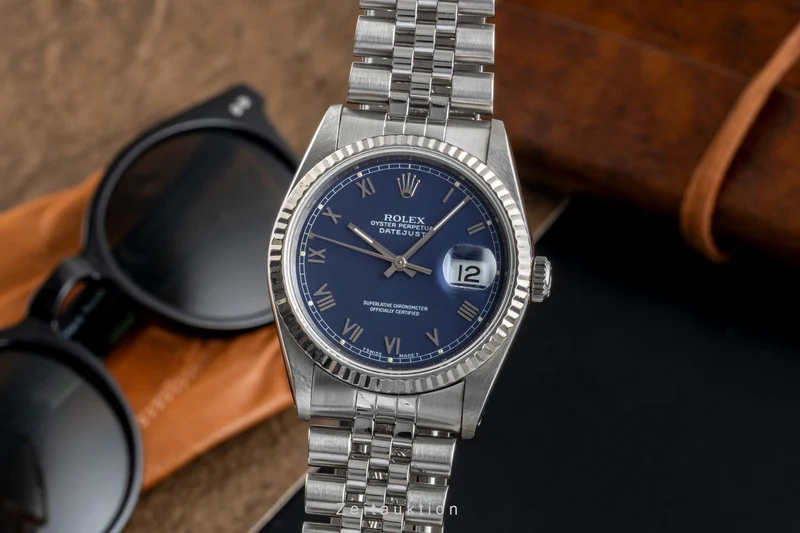 Rolex Datejust steel / white gold automatic men's watch 16234 [2506505]