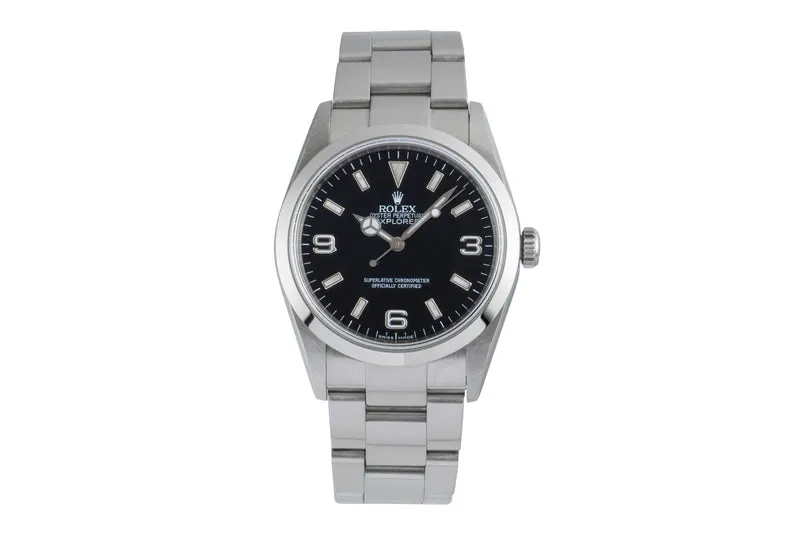 Rolex Explorer steel automatic men's watch 114270 [2506227]