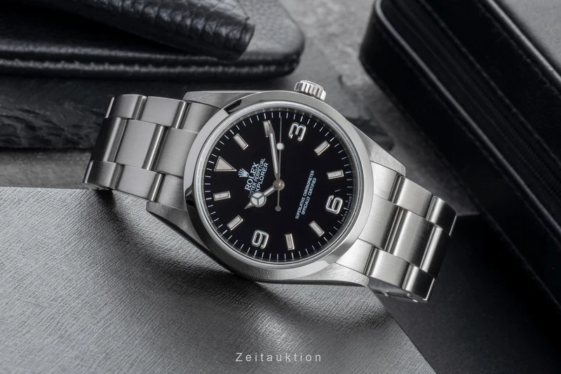 Rolex Explorer steel automatic men's watch 114270 [2506227]